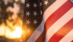 Knights of Columbus (KOC) American Flag Collection for Retirement Ceremony