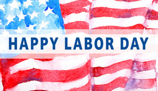 Labor Day Monday, September 2nd
