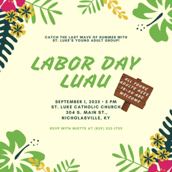 Labor Day Luau