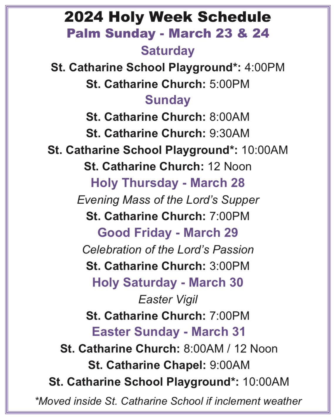 St. Catharine St. Margaret Parish Spring Lake, NJ