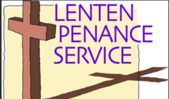 Lenten Penance Service