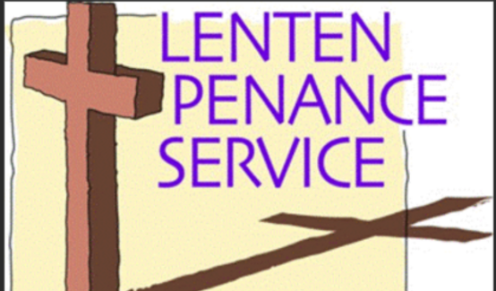 Lenten Penance Service
