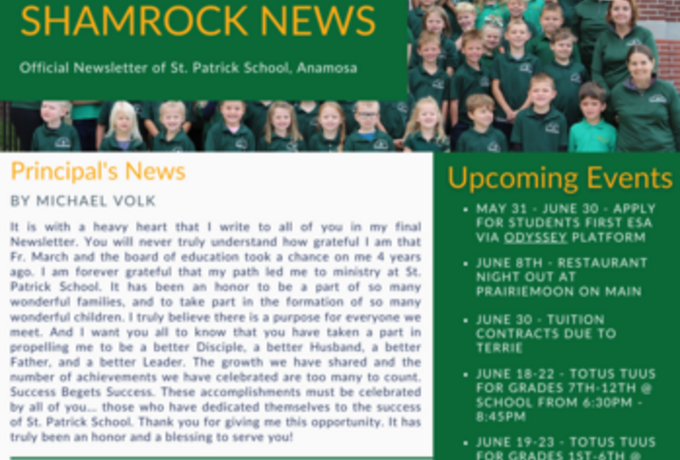 Shamrock News Vol. 2 Issue 5