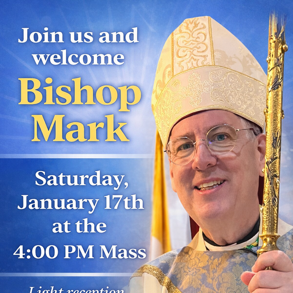 Visit From Bishop Mark O'Connell