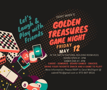 St. Mark’s Golden Treasures Game Day