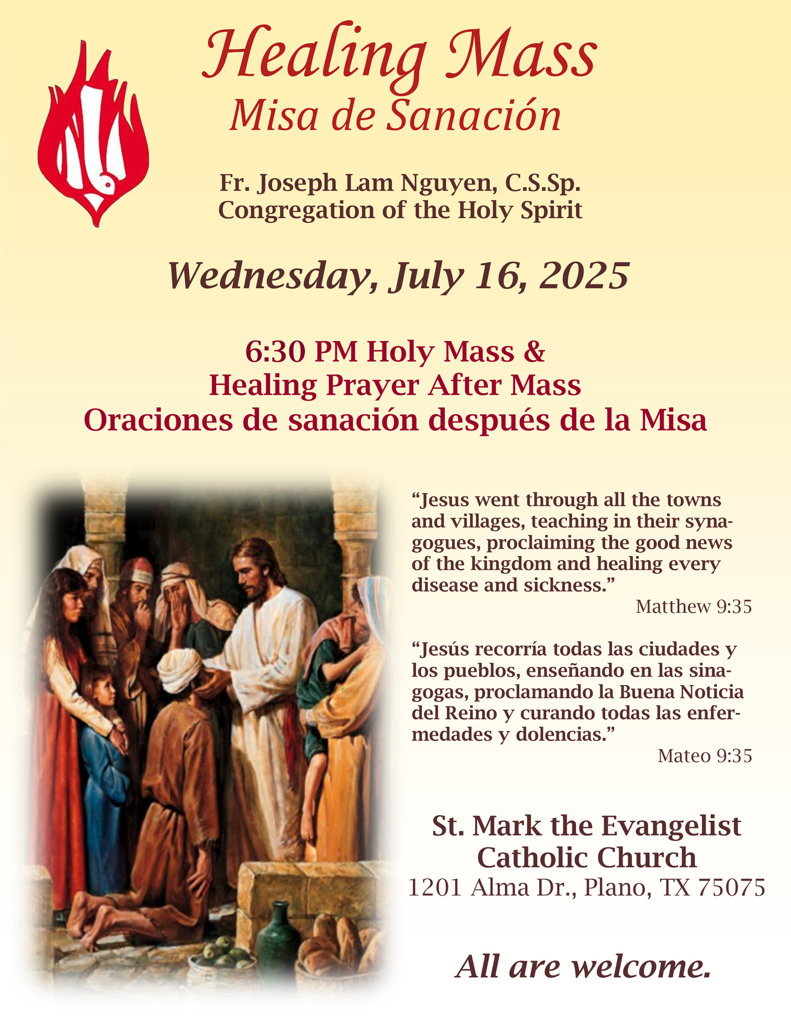 Healing Mass
