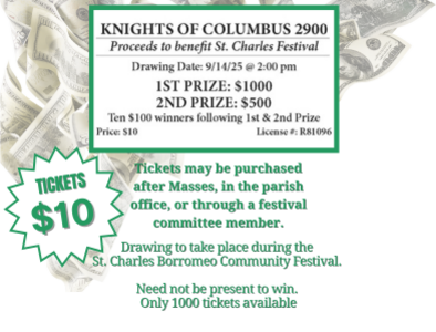 Knights of Columbus Council 2900 Sponsors Community Festival Raffle
