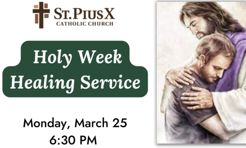 Healing Service --March 25