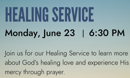 Healing Service - June 23