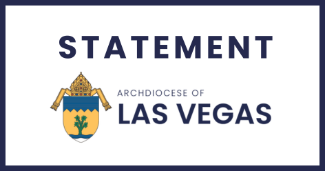 Archdiocese of Las Vegas Statement on the Tragic Death of Charlie Kirk