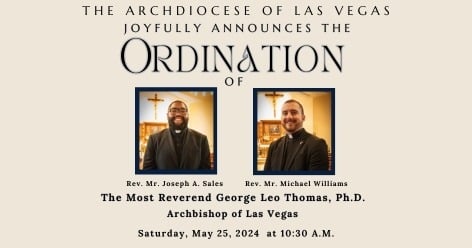 Meet the Men: Two Men to be Ordained Priests on May 25
