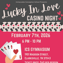 ICS Casino Night - Save the Date!