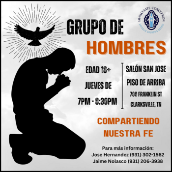 Grupo de Hombres – Compartiendo Nuestra Fe