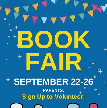 Book Fair September 22-26