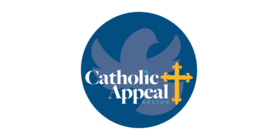 Archdiocese of Boston Catholic Appeal logo that includes a dove. 