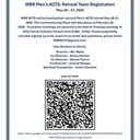 WBR Men's ACTS - Retreat Team Registration