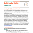 New!  NESCC Social Justice Ministry Newsletter