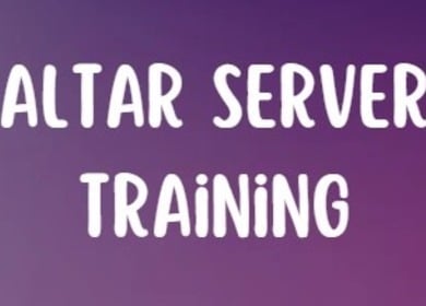 Altar Server Training