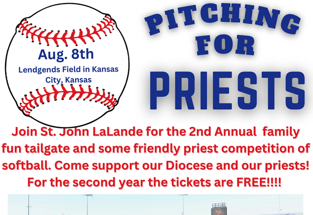 Pitching for Priests Tailgate & Softball Game