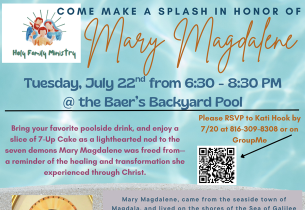 Holy Family Ministry - July 22