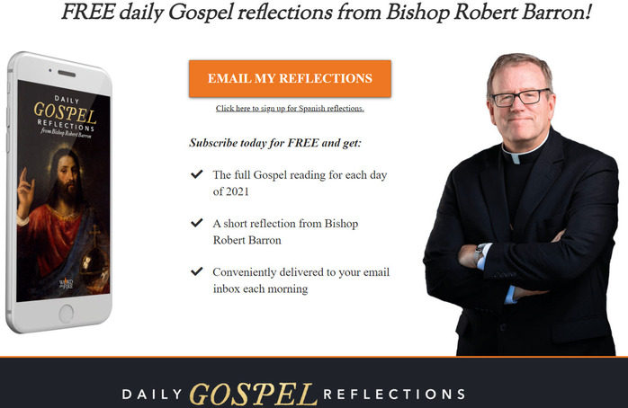 FREE App, Gospel Reflections from Bishop Robert Barron
