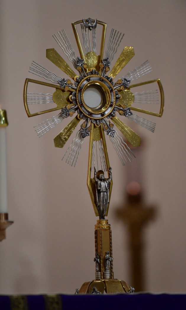 40 Hours of Adoration Monstrance