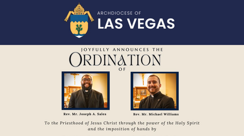 Ordinations to the Priesthood to be held at Guardian Angel Cathedral