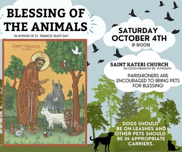 BLESSING OF THE ANIMALS
