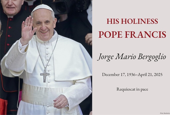 Pope Francis died on Easter Monday, April 21st, at the age of 88