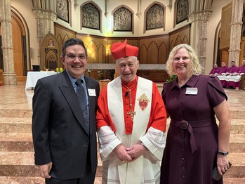 Parishioners Joe & Miriam Alfano honored with the Archdiocesan Christifideles Award 2025