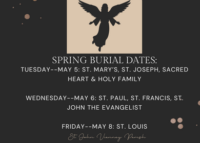Spring Burial Dates