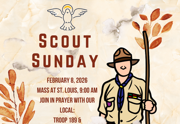 2/8: Scout Sunday Mass