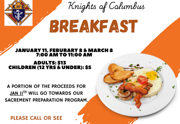 Knights of Columbus Breakfast