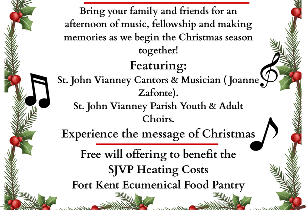 Echoes of Christmas Concert: Baked Good Needed!