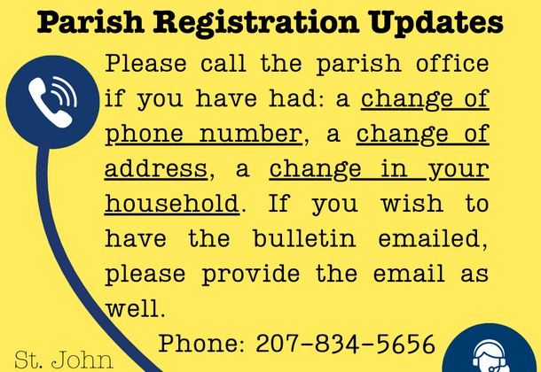 Don't Forget to Update us about Changes!