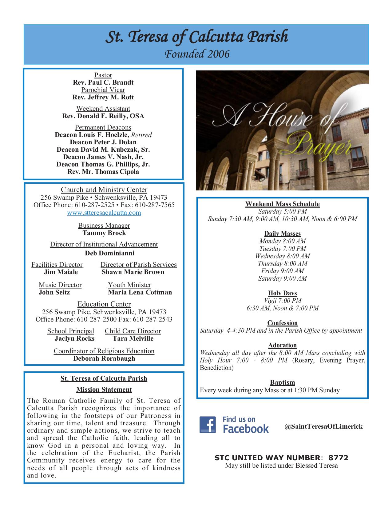 november 9, 2025 Bulletin