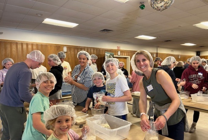 106,800 Meals packed for Haiti!
