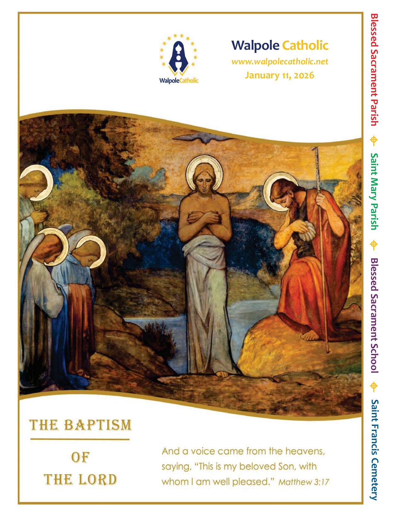 january 11, 2026 Bulletin