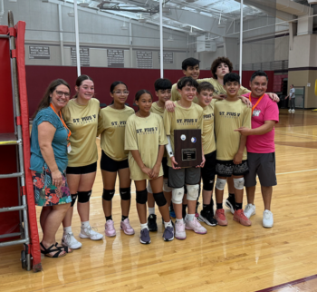 St. Pius V Volleyball Champions
