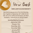 OLAS Monthly Meeting