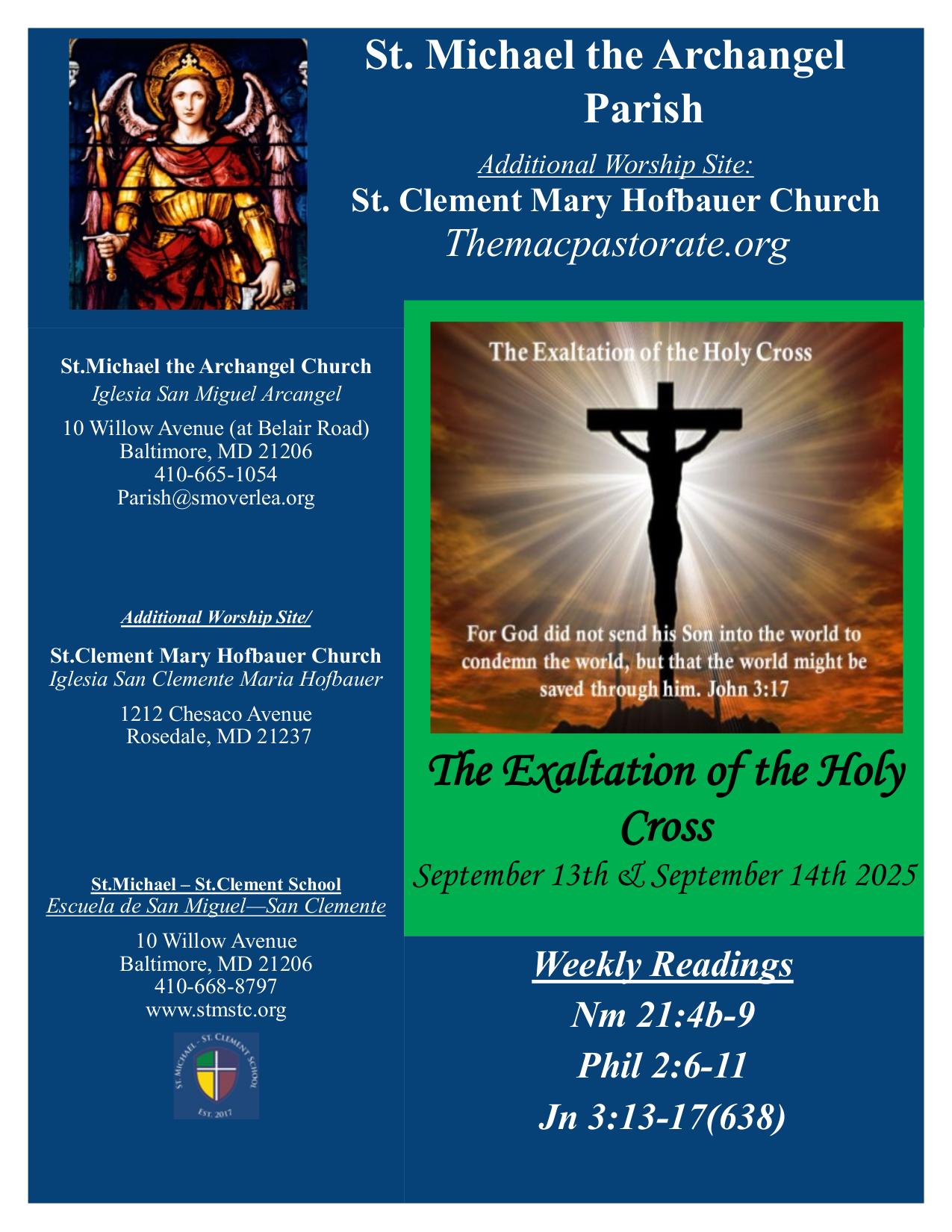 september 14, 2025 Bulletin