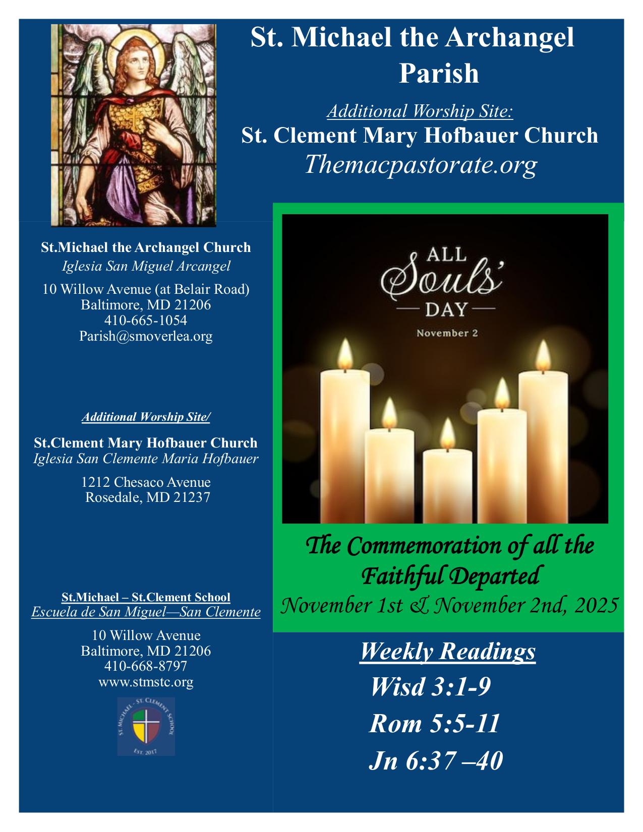 november 2, 2025 Bulletin