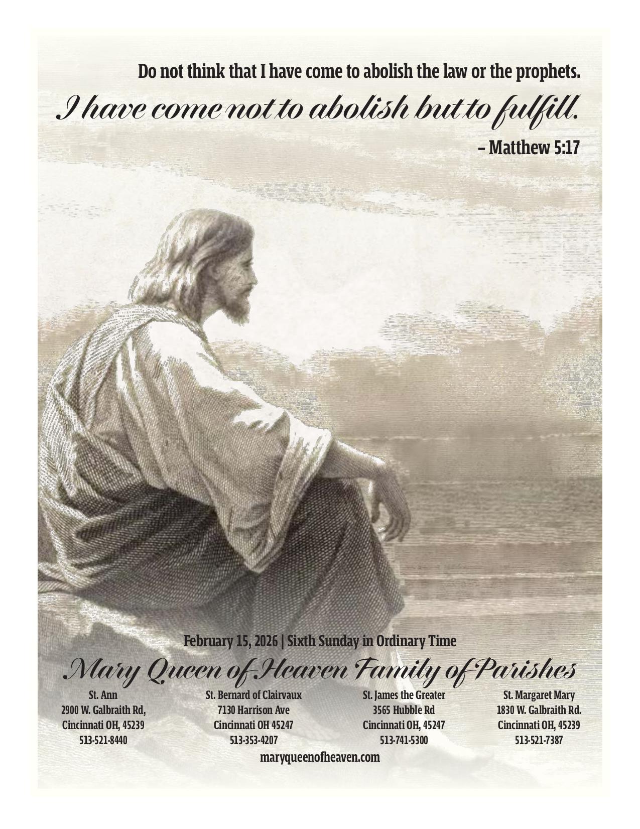 february 15, 2026 Bulletin