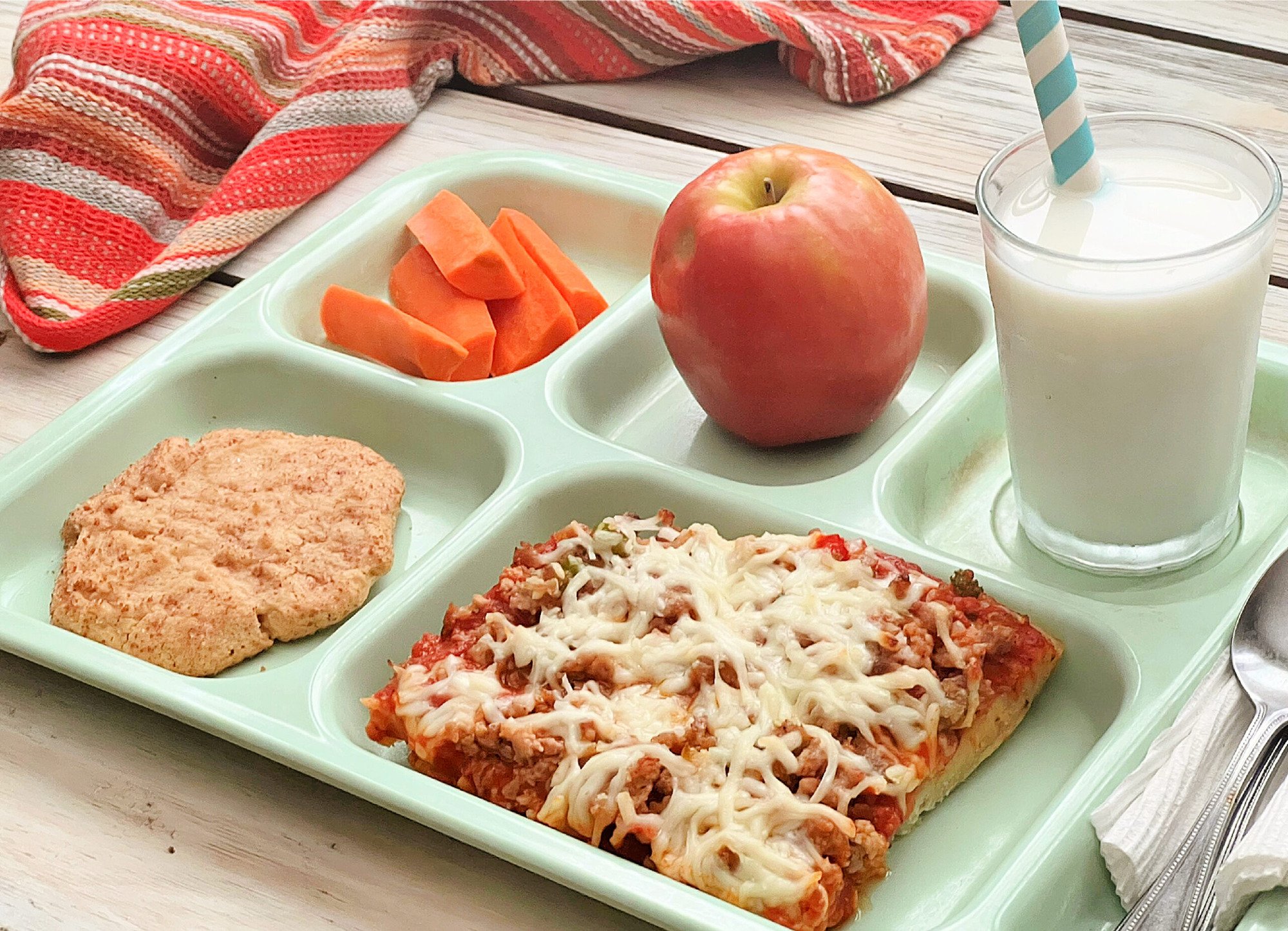 Quesadillas on plate