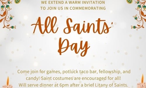 All Saints Day Celebration @ St. Lawrence