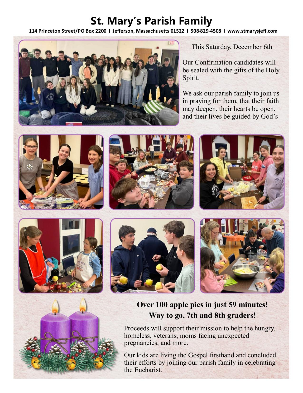 december 7, 2025 Bulletin