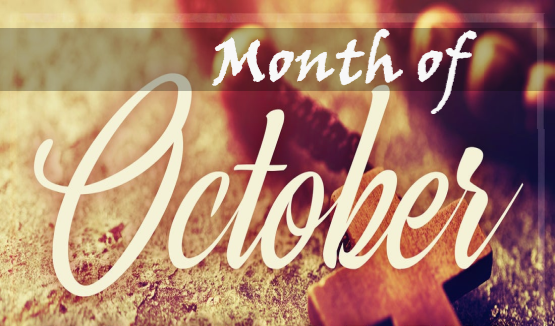 Month of October - Rosary, Domestic Violence Awareness and Toiletries Collection