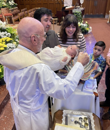 Baptism at St. Catherine of Siena-St. Lucy and St. Giles Parish