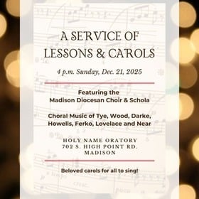 Lessons & Carols
