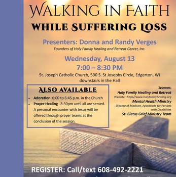 Walking in Faith while Suffering Loss
